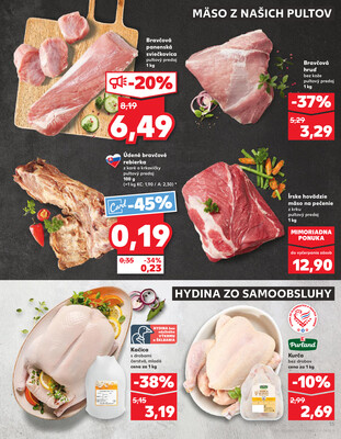 Kaufland 23.10. - 29.10. - Kaufland (Kasárenská, Šamorín)