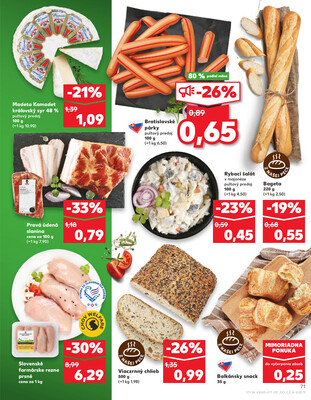 Kaufland 23.10. - 29.10. - Kaufland Bratislava - Nové Mesto