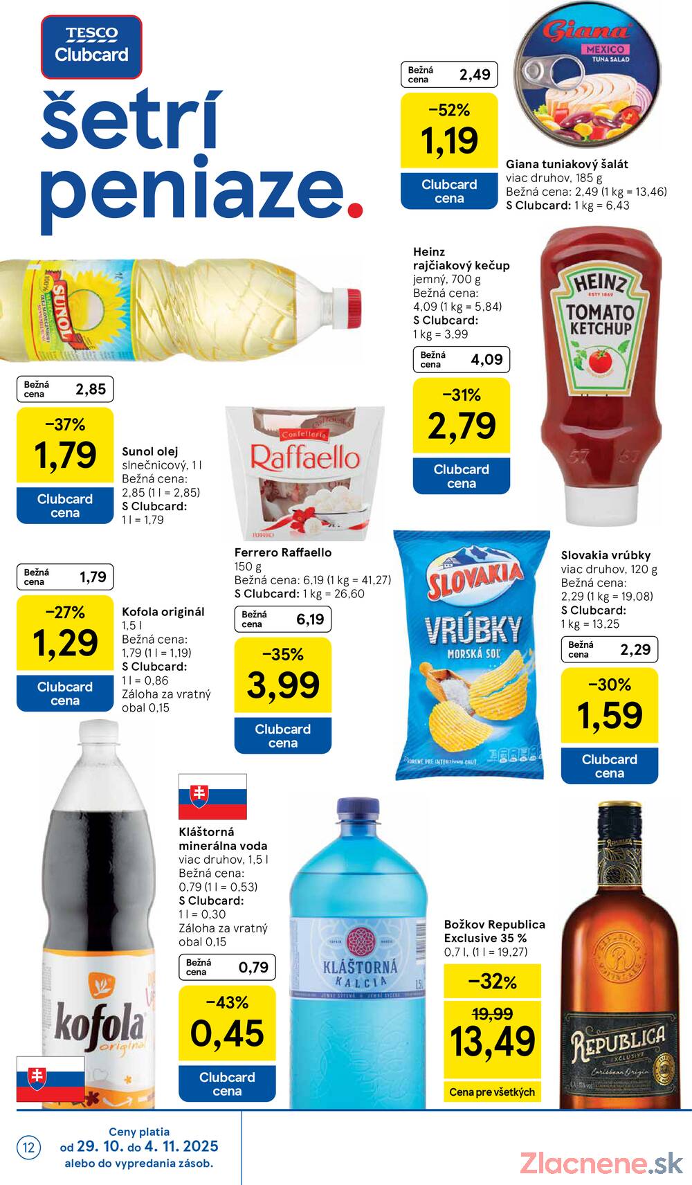 Leták Tesco
		  platný do 4.11.2025 - strana 12