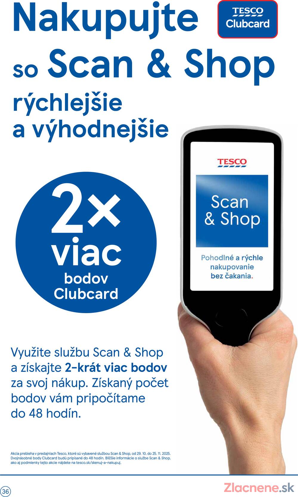 Leták Tesco
		  platný do 4.11.2025 - strana 36