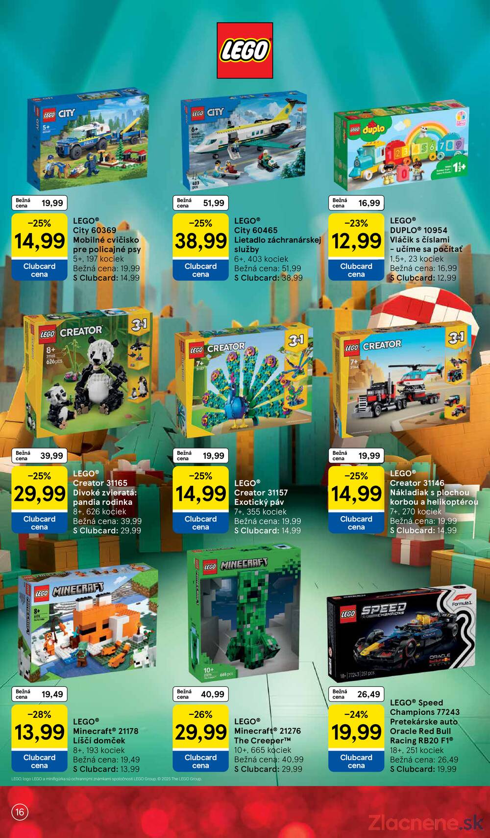 Leták Tesco
platný do 17.11.2025 - strana 16