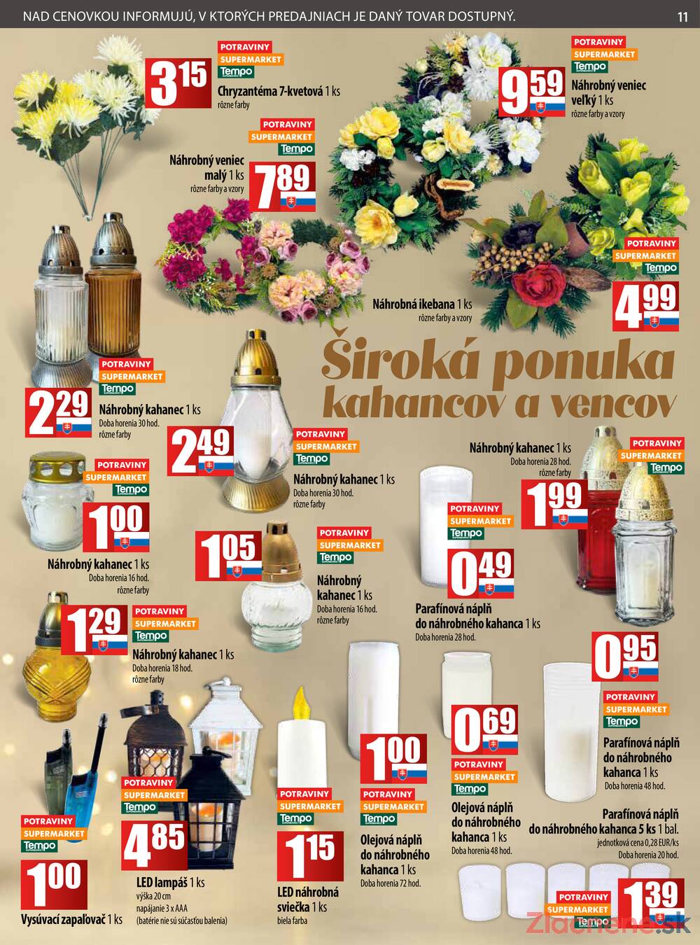 Leták COOP Jednota Slovensko
		  platný do 29.10.2025 - strana 11