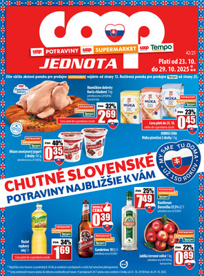 Leták COOP do 29.10.
