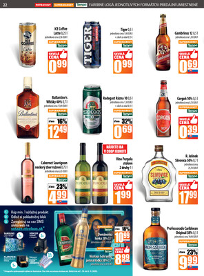 Leták COOP Jednota Slovensko
		  platný do 29.10.2025 - strana 22