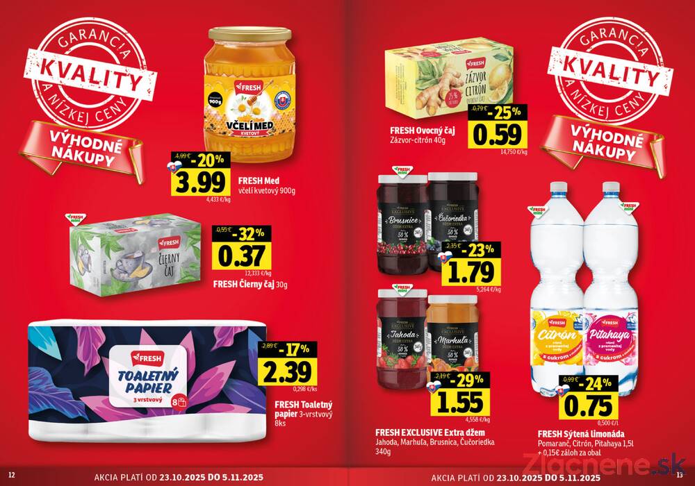 Leták Fresh
		  platný do 5.11.2025 - strana 7