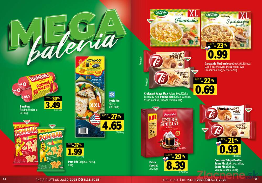 Leták Fresh
		  platný do 5.11.2025 - strana 28