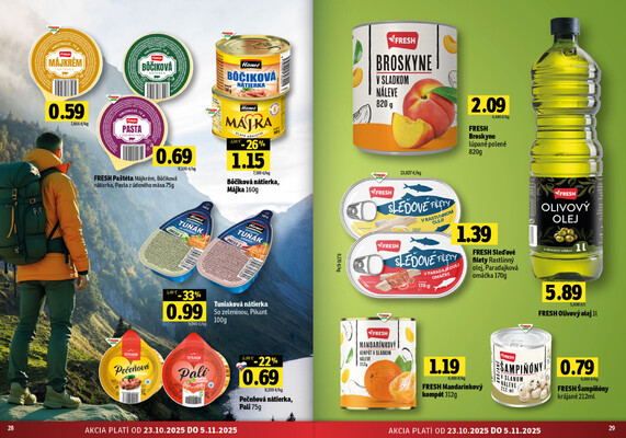 Leták Fresh
		  platný do 5.11.2025 - strana 15