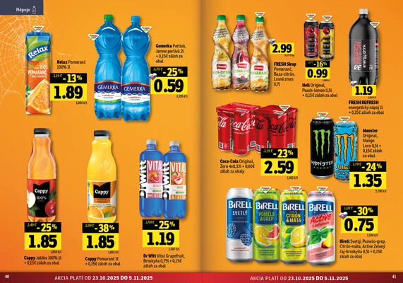 Leták Fresh
		  platný do 5.11.2025 - strana 21