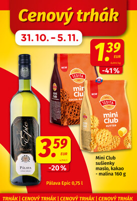 Leták KORUNA
		  platný do 5.11.2025 - strana 3