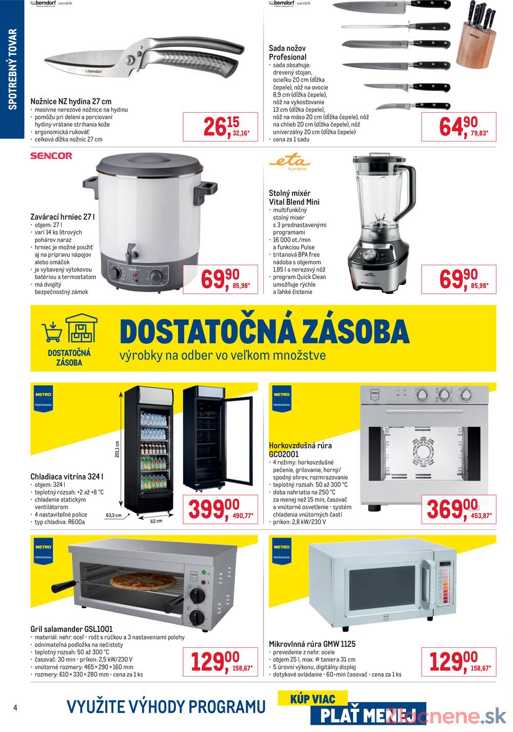 Leták Makro
		  platný do 4.11.2025 - strana 4