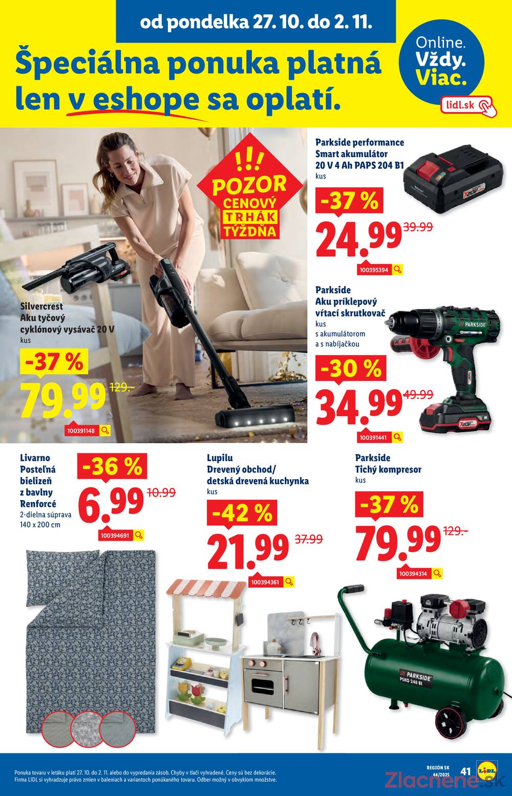 Leták Lidl
		  platný do 2.11.2025 - strana 53