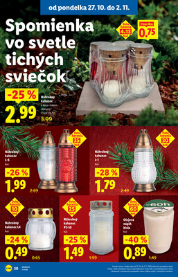 Leták Lidl
		  platný do 2.11.2025 - strana 40