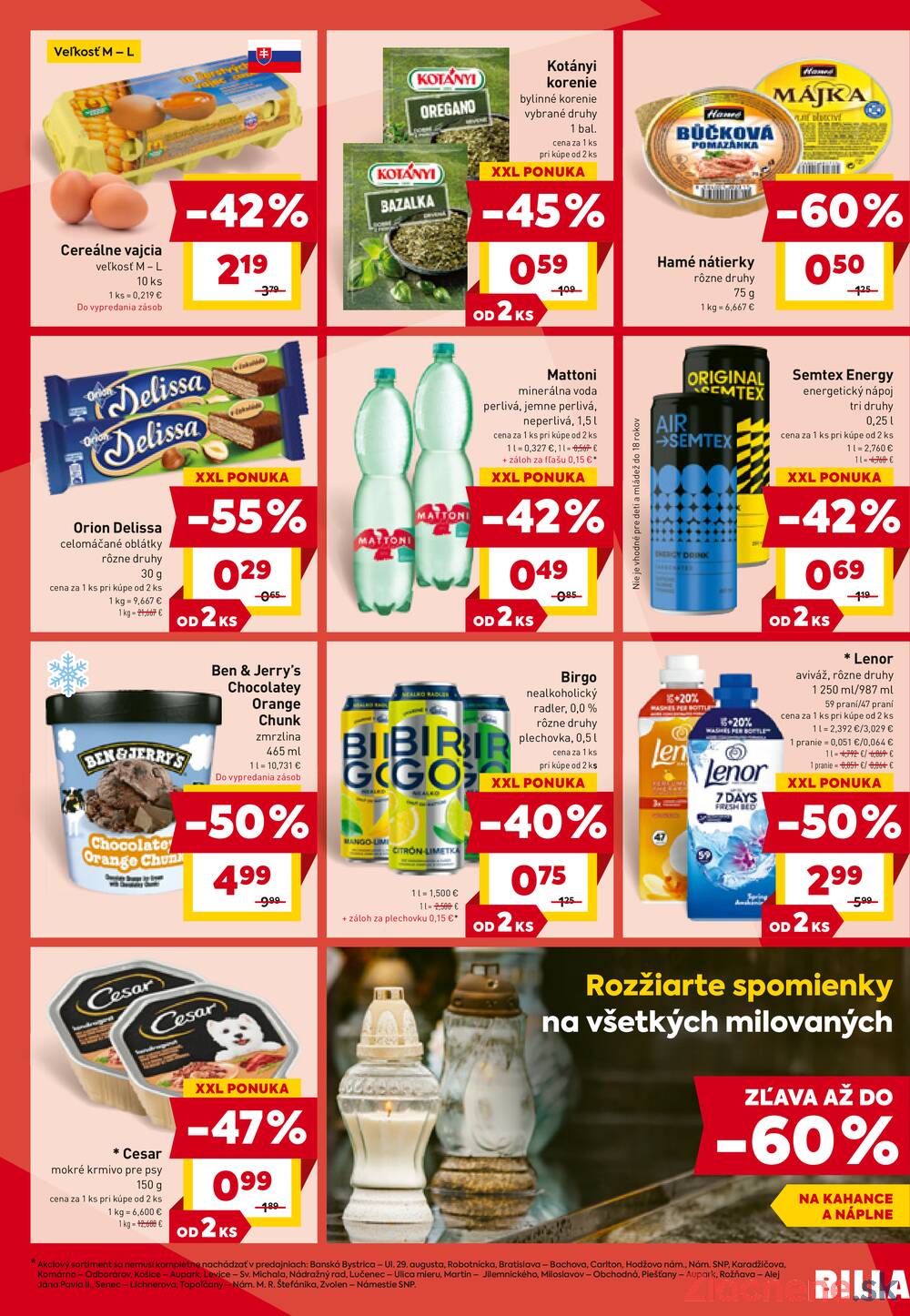 Leták Billa
		  platný do 4.11.2025 - strana 5