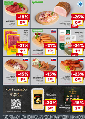 Leták Billa
		  platný do 4.11.2025 - strana 7