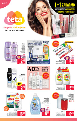 TETA drogerie : 1 leták