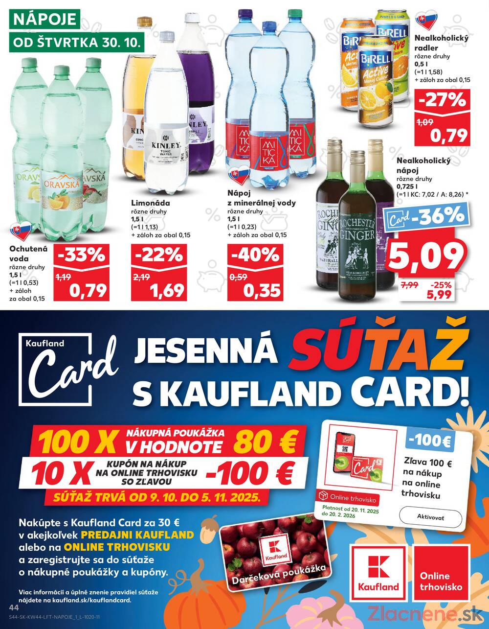 Leták Kaufland - Kaufland 30.10. - 5.11. - Kaufland Brezno - strana 44 Leták Kaufland - Kaufland 30.10. - 5.11. - Kaufland Brezno - strana 44
