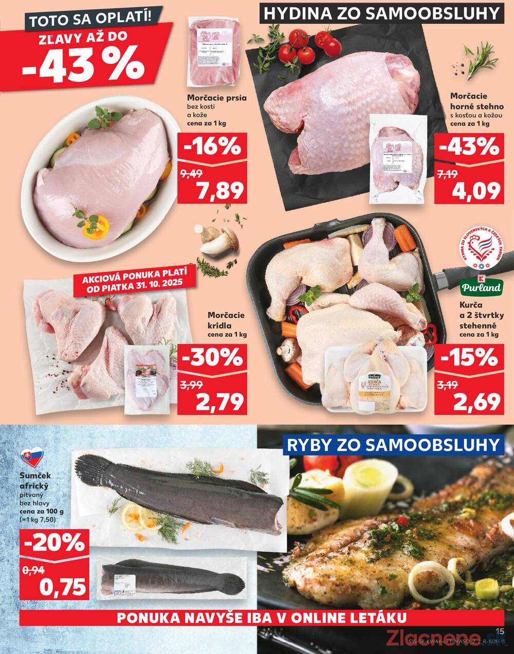 Leták Kaufland - Kaufland 30.10. - 5.11. - Kaufland Bytča - strana 15 Leták Kaufland - Kaufland 30.10. - 5.11. - Kaufland Bytča - strana 15