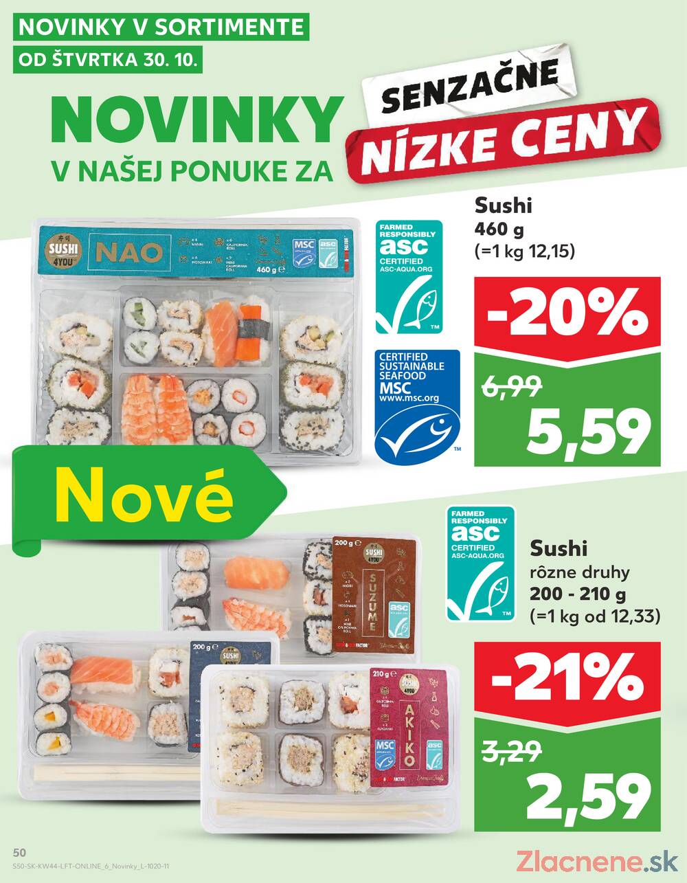 Leták Kaufland - Kaufland 30.10. - 5.11. - Kaufland Michalovce - strana 50 Leták Kaufland - Kaufland 30.10. - 5.11. - Kaufland Michalovce - strana 50