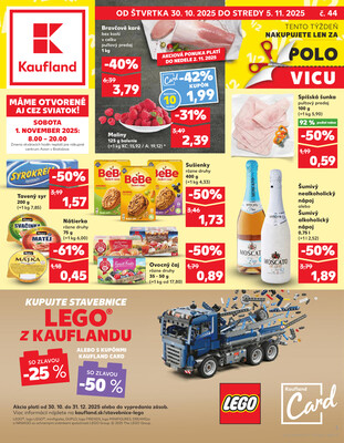 Leták Kaufland 30.10. - 5.11. - Kaufland Bardejov