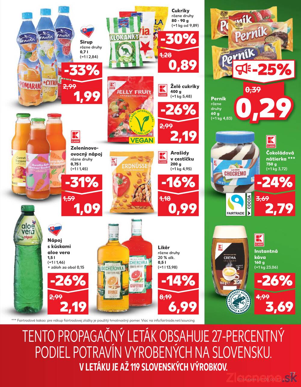 Leták Kaufland - Kaufland 30.10. - 5.11. - Kaufland Stará Ľubovňa - strana 77 Leták Kaufland - Kaufland 30.10. - 5.11. - Kaufland Stará Ľubovňa - strana 77