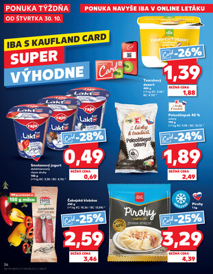 Kaufland 30.10. - 5.11. - Kaufland Kežmarok
