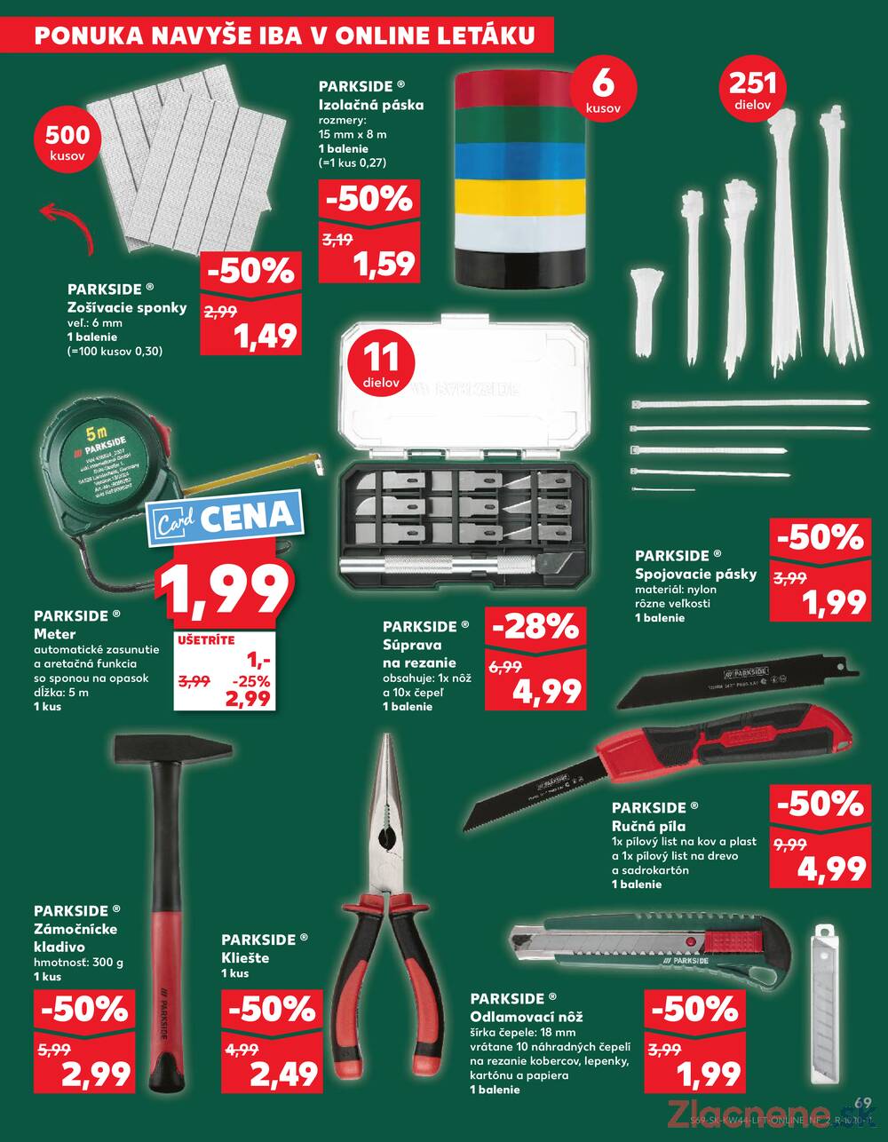 Leták Kaufland - Kaufland 30.10. - 5.11. - Kaufland Sabinov - strana 69