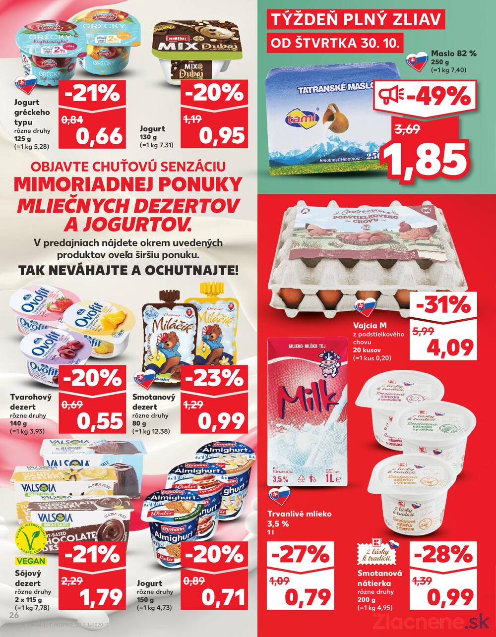 Leták Kaufland - Kaufland 30.10. - 5.11. - Kaufland Dolný Kubín - strana 26 Leták Kaufland - Kaufland 30.10. - 5.11. - Kaufland Dolný Kubín - strana 26
