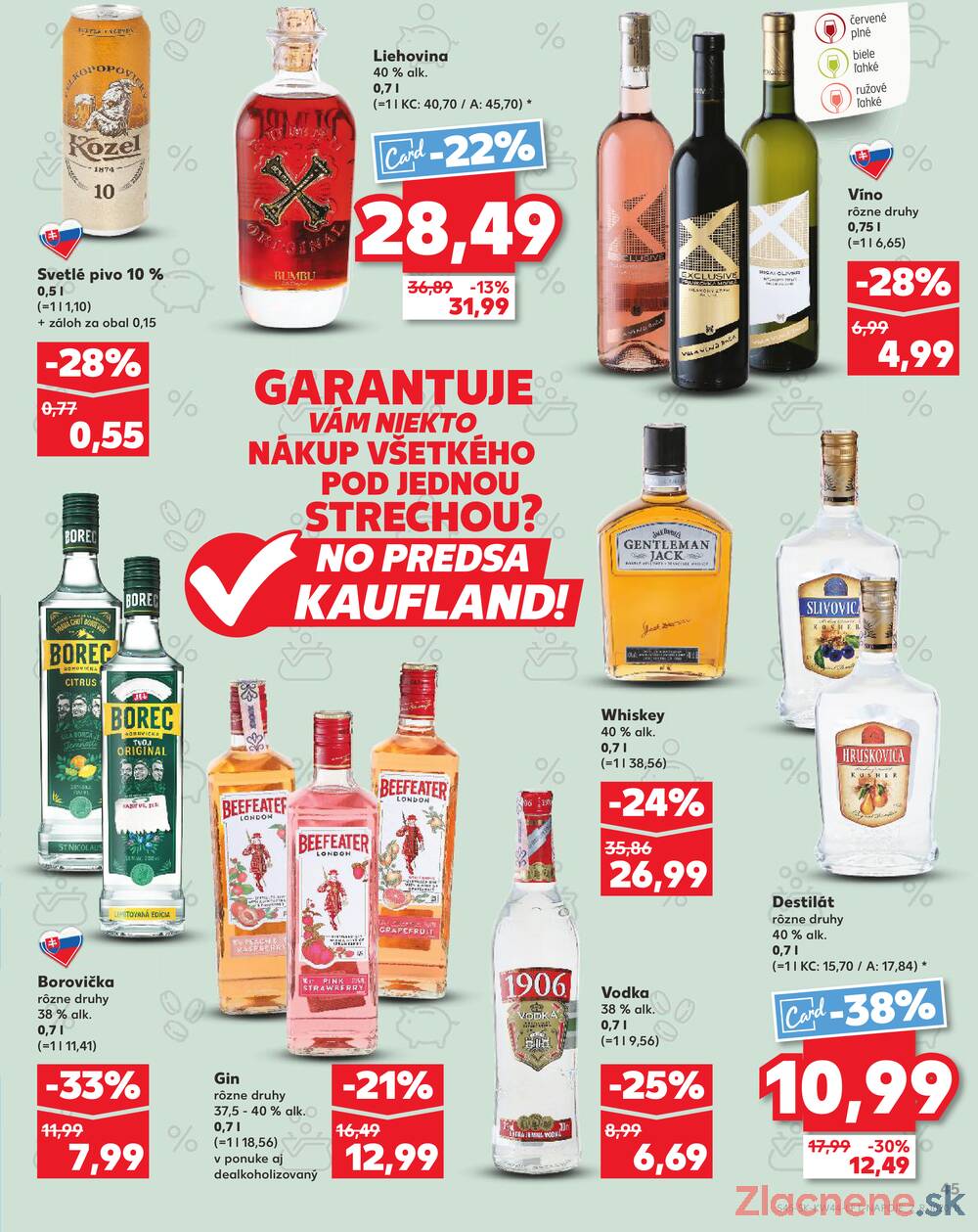 Leták Kaufland - Kaufland 30.10. - 5.11. - Kaufland Dolný Kubín - strana 45 Leták Kaufland - Kaufland 30.10. - 5.11. - Kaufland Dolný Kubín - strana 45
