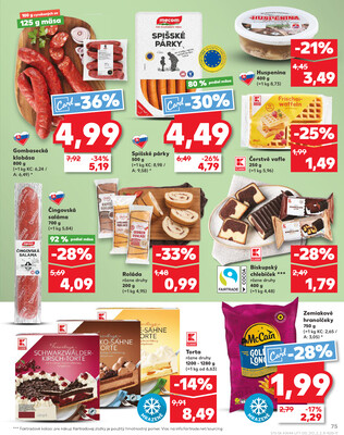 Kaufland 30.10. - 5.11. - Kaufland Poprad - Jiřího Wolkera