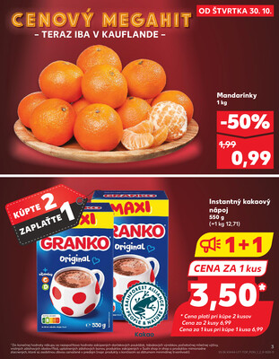 Kaufland 30.10. - 5.11. - Kaufland Hlohovec