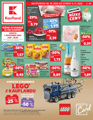 Leták Kaufland 30.10. - 5.11. - Kaufland Liptovský Mikuláš