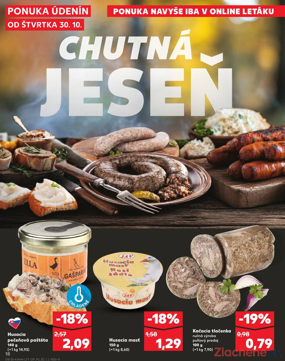 Leták Kaufland - Kaufland 30.10. - 5.11. - Kaufland Prešov - Sídlisko 3 - strana 18