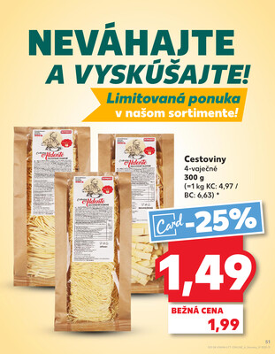Kaufland 30.10. - 5.11. - Kaufland Prešov - Sídlisko 3