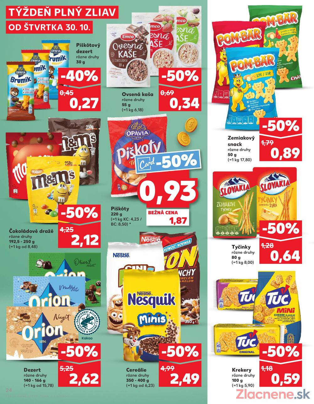 Leták Kaufland - Kaufland 30.10. - 5.11. - Kaufland Šamorín-Mliečno - Krajinská cesta - strana 24