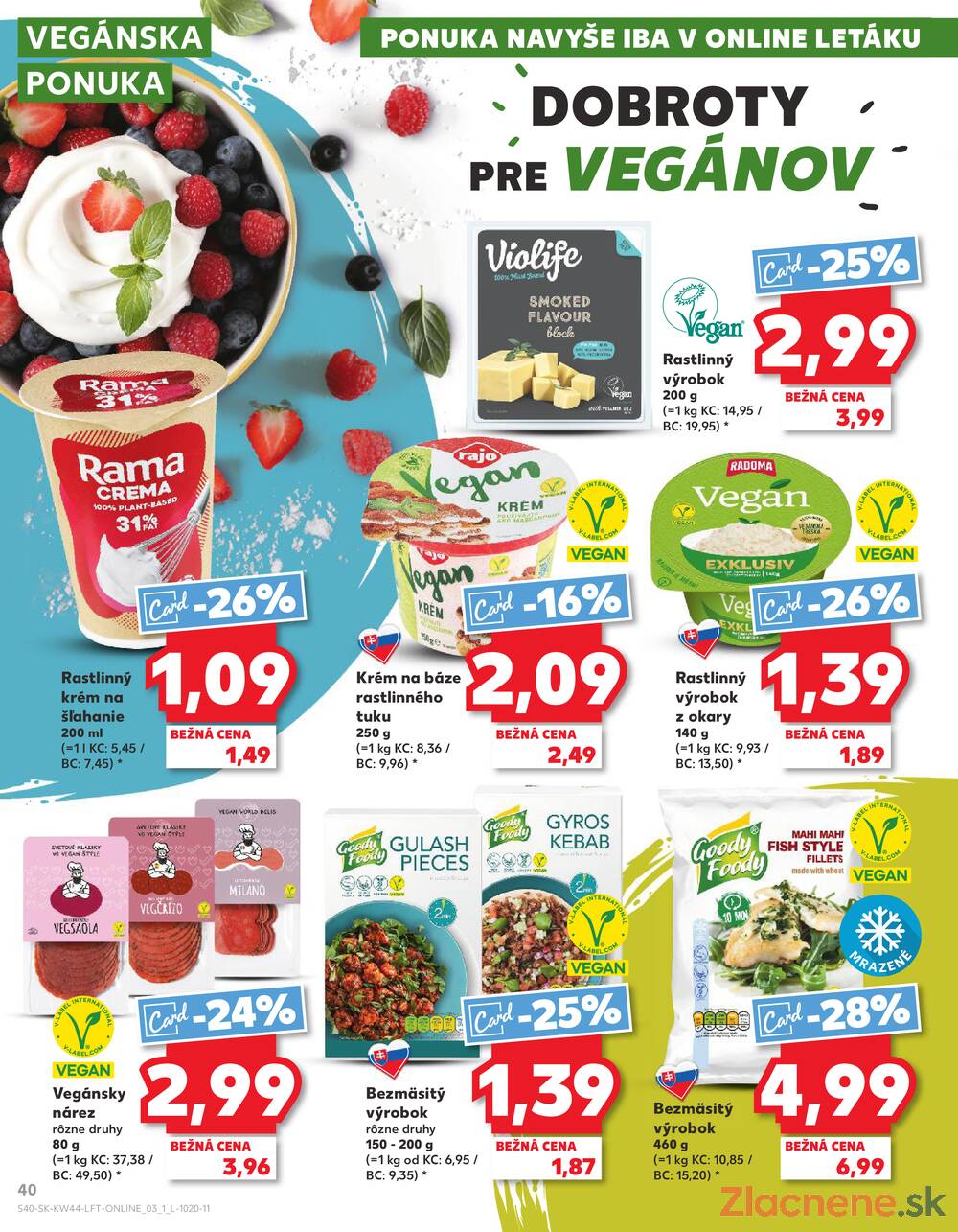 Leták Kaufland - Kaufland 30.10. - 5.11. - Kaufland Trnava - strana 40 Leták Kaufland - Kaufland 30.10. - 5.11. - Kaufland Trnava - strana 40
