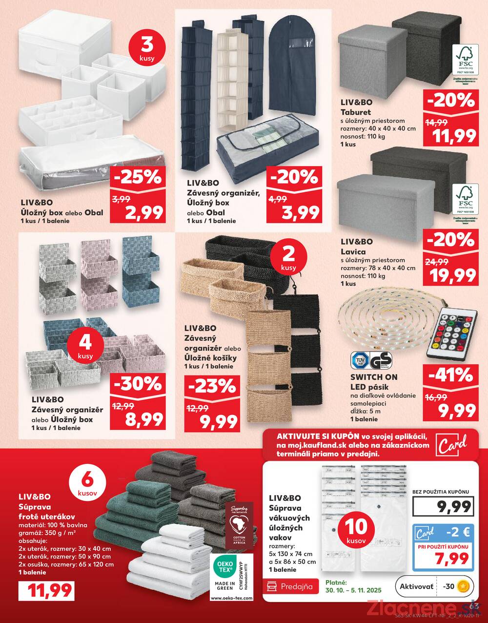 Leták Kaufland - Kaufland 30.10. - 5.11. - Kaufland Bratislava - Nové Mesto - strana 63 Leták Kaufland - Kaufland 30.10. - 5.11. - Kaufland Bratislava - Nové Mesto - strana 63