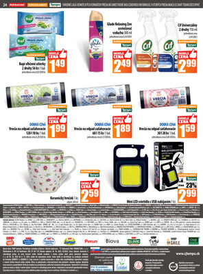 Leták COOP Jednota Slovensko
		  platný do 5.11.2025 - strana 24