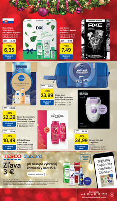 Tesco supermarkety od 5.11. do 11.11.2025