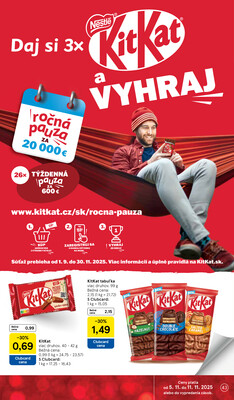 Leták Tesco
		  platný do 11.11.2025 - strana 43