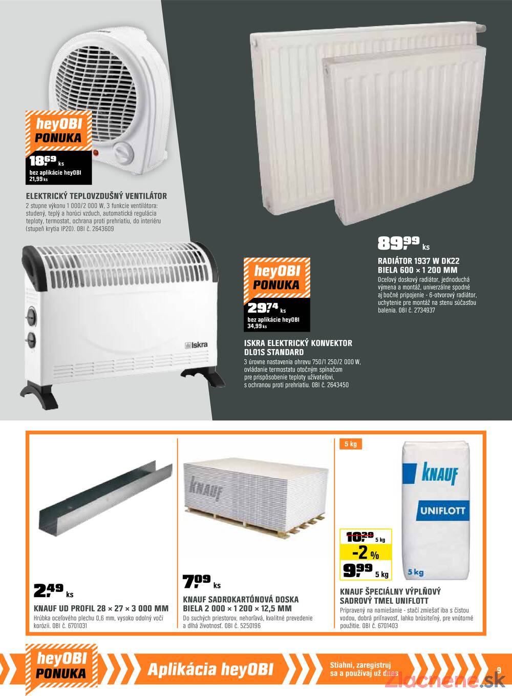 Leták OBI
		  platný do 30.11.2025 - strana 9