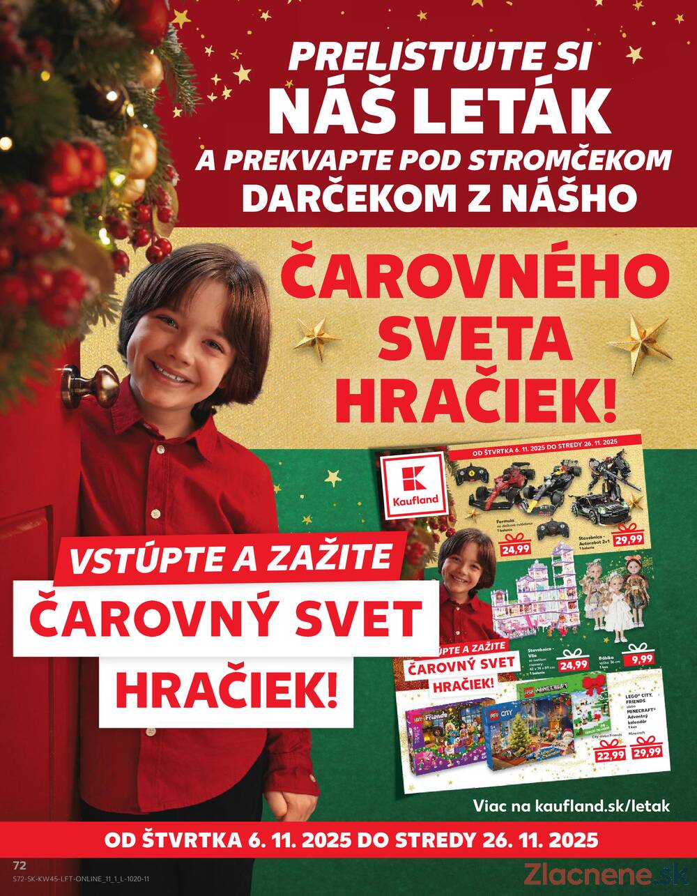 Leták Kaufland
platný do 12.11.2025 - strana 72