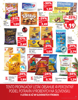 Leták Kaufland
platný do 12.11.2025 - strana 81