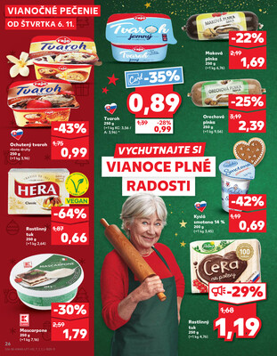 Kaufland 6.11. - 12.11. - Kaufland Vranov nad Topľou