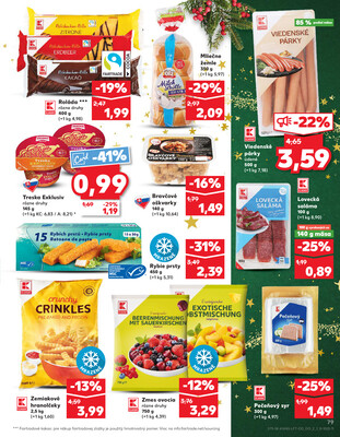 Kaufland 6.11. - 12.11. - Kaufland Vranov nad Topľou