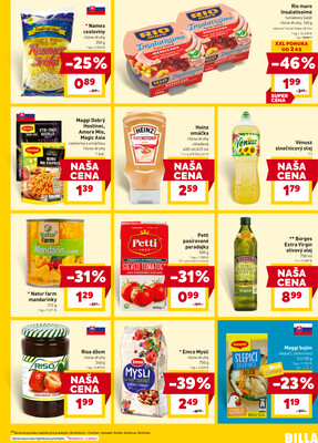 Billa od 5.11. do 11.11.2025