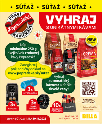 Billa od 5.11. do 11.11.2025