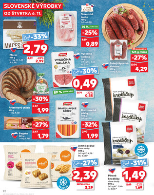 Kaufland 6.11. - 12.11. - Kaufland Púchov