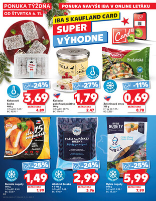 Kaufland 6.11. - 12.11. - Kaufland Púchov