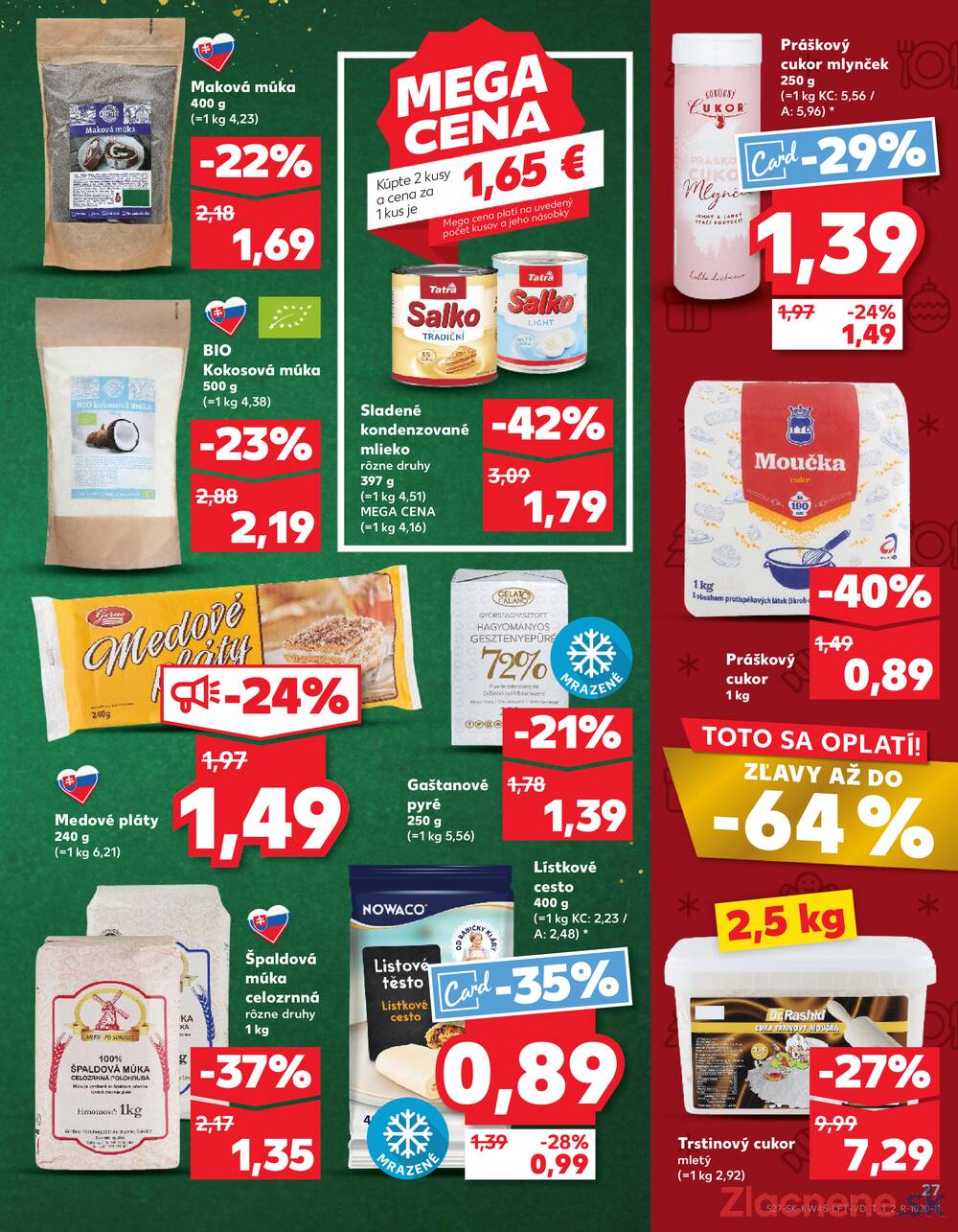 Leták Kaufland - Kaufland 6.11. - 12.11. - Kaufland Poprad - Jiřího Wolkera - strana 27 Leták Kaufland - Kaufland 6.11. - 12.11. - Kaufland Poprad - Jiřího Wolkera - strana 27