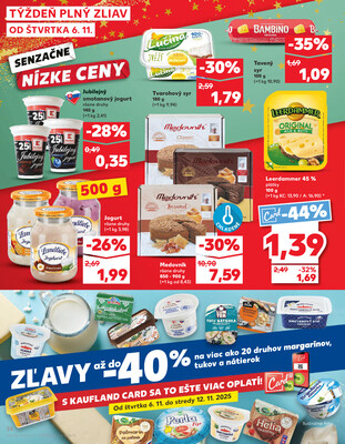Kaufland 6.11. - 12.11. - Kaufland Poprad - Jiřího Wolkera